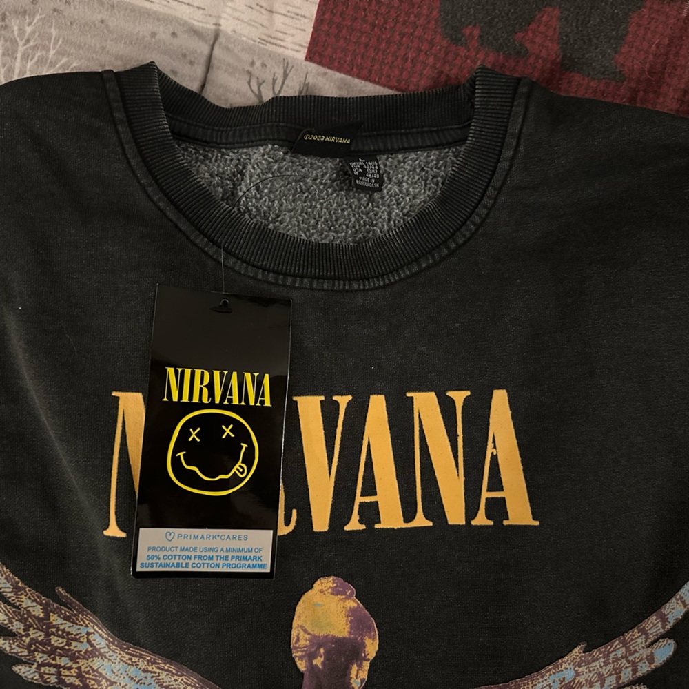 Nirvana Oversized In Utero Crewneck Sweatshirt